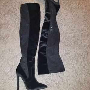 Thigh high Stilletto boots